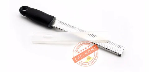Citrus Lemon Zester & Cheese Grater-Parmesan Cheese, Lemon, Ginger, Garlic, Nutmeg, Chocolate, Vegetables, Fruits, kitchen tools