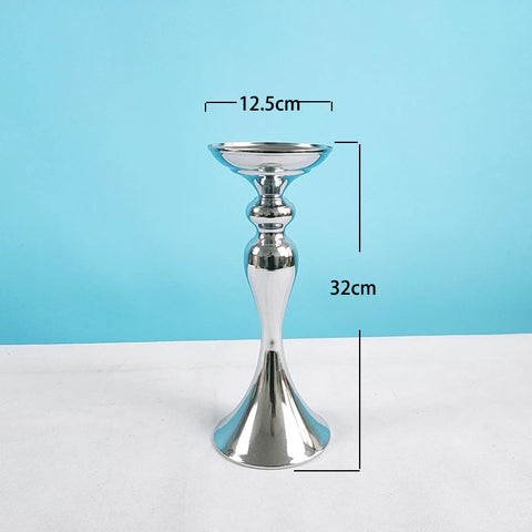 1pcs Round Cake Stand Pedestal Holder Party crystal silver color