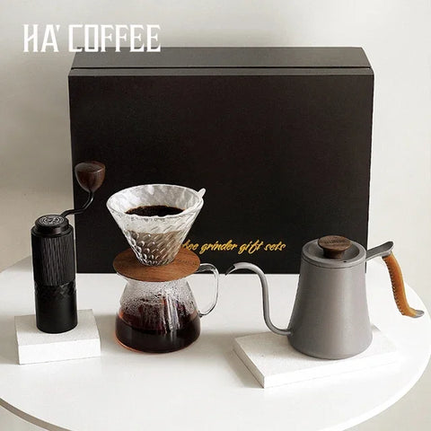 Coffee Tea Gift Sets Cold Brew Coffee Maker Drip Pour Over Set Kit Coffee & Tea Sets