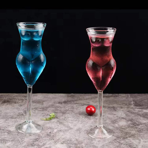 Creative Female shaped Wine Glasses Sexy  Human Body Wine Glass Red Wine Glass Vodka Shot Cup Whiskey Glassware Drinking