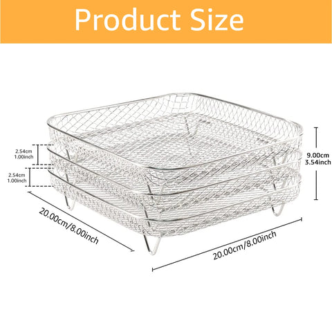 Baking Tray Oil Frying Baking Pan Non-stick Chips Basket Baking Dish Grill Mesh Kitchen Tools