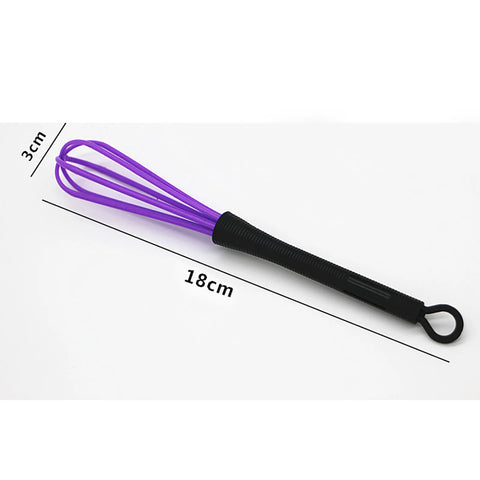 Mini Plastic Beater Egg Beater Multi Kinetic Hair Color Cream Mixer Agitator Plastic Whisk Quick Comfortable Effortless