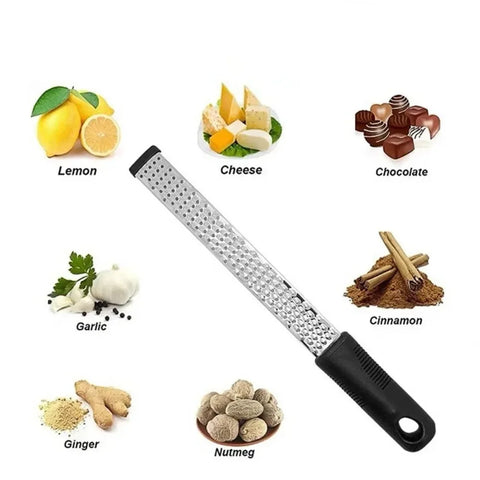 Stainless Steel Cheese Grater Slicer Lemon Zester Chocolate Chopper Fruit Peeler Planer Vegetables Cutter Kitchen Gadgets