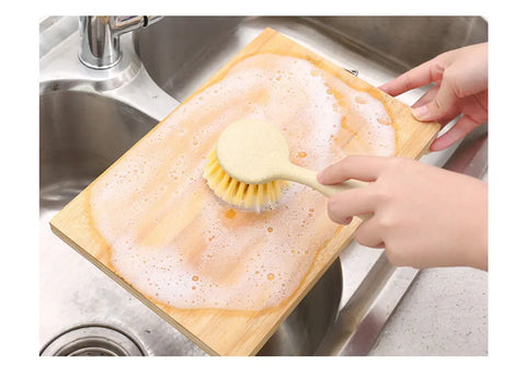 3/1pcs Kitchen Cleaning Brush Long Handle Pan Pot Brush Multifunctional Plate Bowl Dish Washing Brushes Stain Removal Tools