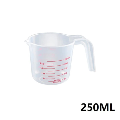 250/500/1000ML Easuring Cup Silicone Measuring Cups and Spoons Plastic Jug Digital Kitchen Scale Baking Tools Timer Accessories