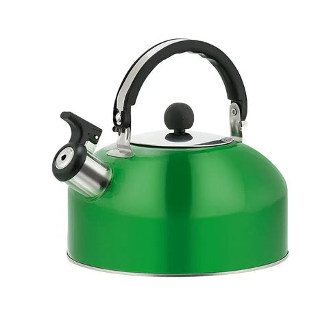 Stainless Steel Kettle Household 3L Portable Stove Gas Universal Whistle Tea Kettle Quick Hot Water Kettle with Ergonomic Handle