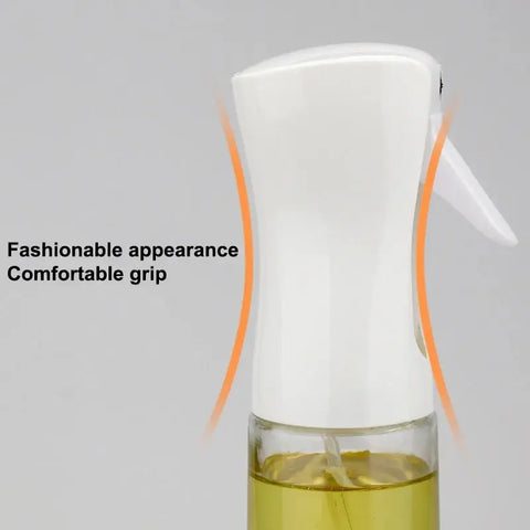 1pc 200ml/300ml Oil Spray Bottle Kitchen Cooking Olive Oil Dispenser Camping BBQ Baking Vinegar Soy Sauce Sprayer Containers