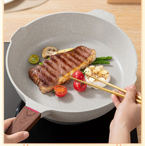 Non-Stick Pan Frying Pan Wok Pan Home Steak Skillet Pancake fried induction cooker gas stove special Saucepan Nonstick Pan