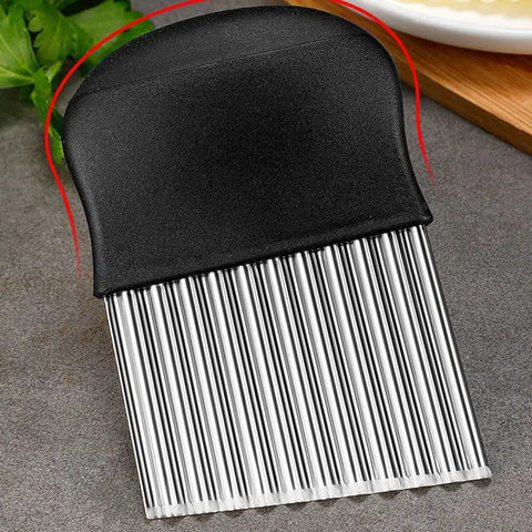 French Fry Carrot Vegetable Creates Strips Wavy Slicer Peeler Waffle Chopper Stainless steel Potato Crinkle Cutter