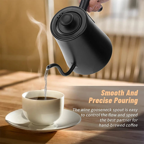 Smart Electric Coffee Kettle 900ml Precise Temperature Control Gooseneck Kettles 110v/220v Coffee Home Barista Accessories