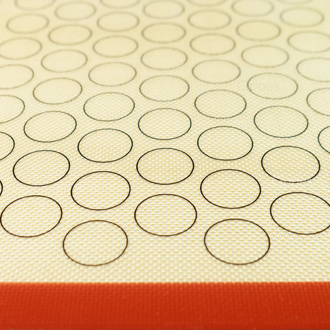 1PC Silicone Baking Mat for Oven, with 67 Circles, Non Stick & Heat Resistant Bakeware Sheets, for Cookie, Macaron, 42x29.5cm