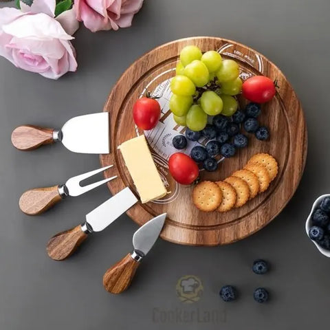 6-Piece Cheese Knives Set for Charcuterie Boards and Cutlery Stainless Steel Cheese Knife Set Collection kitchen Tools