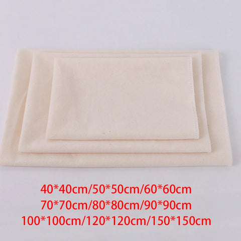 Reusable Cheese Cloth Straining Cheesecloth Fabric Filter Kitchen Yogurt Cloths for Soy Milk Coffee Milk Yogurt Tea Strainers