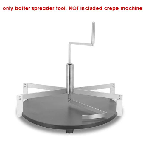 Stainless Steel Crepe Maker Pancake Burritos Taco Tortilla Batter Spreader Stick Pie Tool With 4 Stands For 40cm Crepe Machine