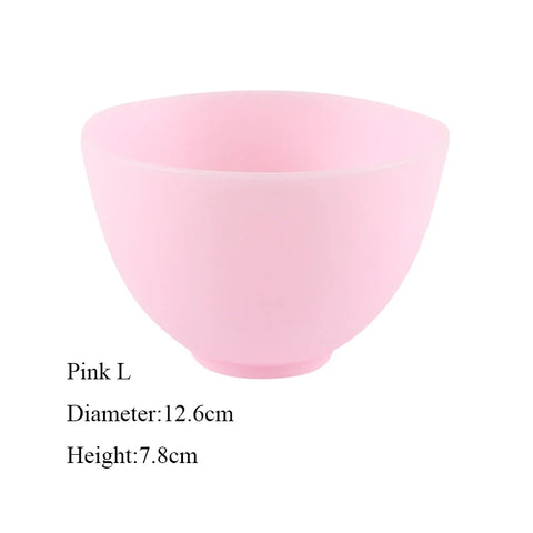 3 Sizes Odorless Anti-Drop Silicone Bowl Facial Mask Mixing Prep Measuring Salt Sauce Sugar Butter Dressing Bowl