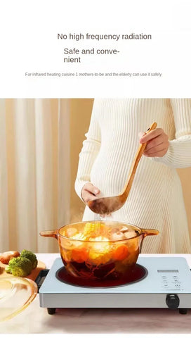 Intelligent electric ceramic stove new explosion of multifunctional picking pot household light wave oven induction cooker