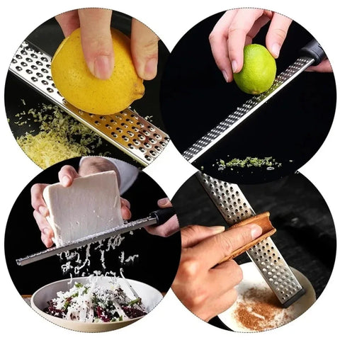 Stainless Steel Cheese Grater Slicer Lemon Zester Chocolate Chopper Fruit Peeler Planer Vegetables Cutter Kitchen Gadgets