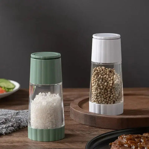 1PC Household Pepper Grinder Rotary Manual Sea Salt Pepper Seasoning Bottle Grinder Glass Seasoning Bottle.