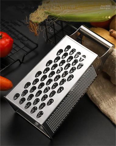 Four-Sided Stainless Steel Grater Shredder Vegetables Manual Cheese Peeler Cutter Slicer Chopper Kitchen Tools