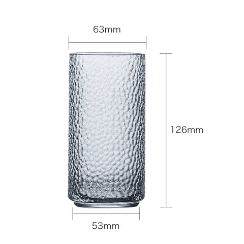 Inmeet Collins Glass/Cocktail Glass/Barware/Juice Cup/High Borosilicate Glass Cup/Long Drink Cocktail Glass