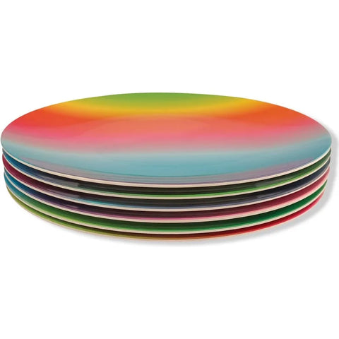 Melamine Assorted Plates-6 Piece Set -Melamine Dinnerware-Platter, Serving, Party, Platter