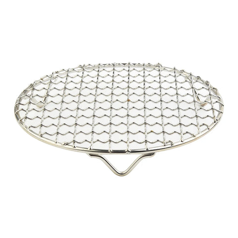 Round Baking Roasting Rack 201 Stainless Steel Wire Oven Grill Sheet Cake Cooking Tray Household Outdoor Camping BBQ Shelf