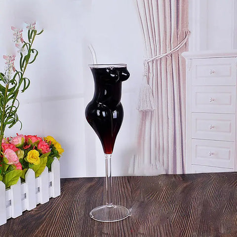 Creative Female shaped Wine Glasses Sexy  Human Body Wine Glass Red Wine Glass Vodka Shot Cup Whiskey Glassware Drinking