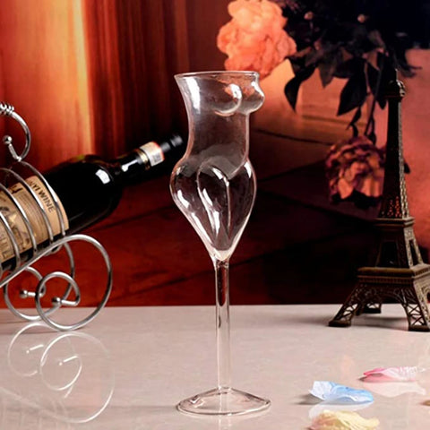 Creative Female shaped Wine Glasses Sexy  Human Body Wine Glass Red Wine Glass Vodka Shot Cup Whiskey Glassware Drinking