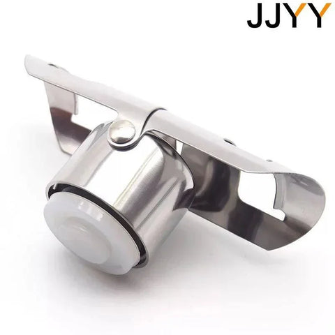 JJYY Stainless Steel Champagne Stopper Wine Beer Bottle Stopper Stainless Steel Bottle Stopper Bar Tools Fresh Leakproof