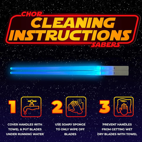 1 Pair StarWar Theme LED Lightsaber Luminous Chinese Chopsticks Reusable Washable Detachable Sushi Chopsticks Kitchen Tableware