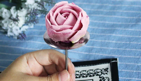 Stainless Steel Piping Nail Tips Cake Chocolate Biscuit Flowers Decorating Needle Stands Cream Transfer Tray Baking Pastry Tools