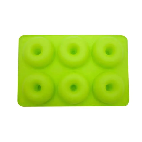 6 Holes Silicone Donut Mold Baking Pan Non-Stick Baking Pastry Chocolate Cake Dessert DIY Decoration Tools Bagels Muffins Donuts