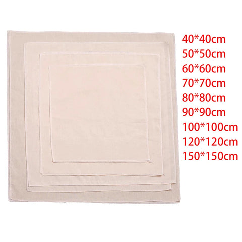 Reusable Cheese Cloth Straining Cheesecloth Fabric Filter Kitchen Yogurt Cloths for Soy Milk Coffee Milk Yogurt Tea Strainers