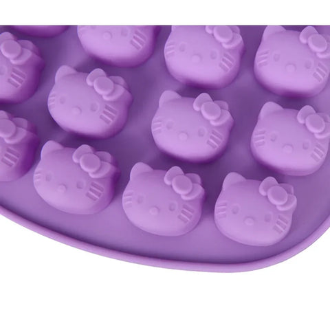 3D Cute KT Cat Silicone Molds Cake Decorating Tools Cupcake Baking Mold Candy Cookie Jelly Ice Cube Chocolate Moulds