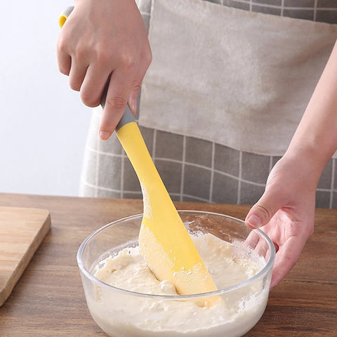 33cm Non Stick Omelette Spatula Turner Cake Cream Spatula Butter Scraper Flour Mixing Baking Tool Heat Resistant Pastry Scraper