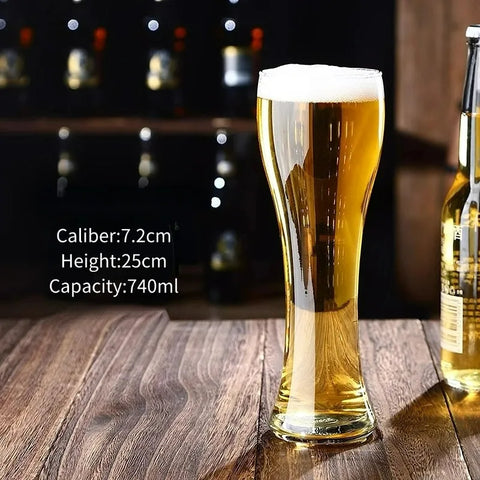 Craft Beer Cup Large Capacity Glass Draft Beer Cups Cold Drink Cup Personality Draft Beer Glasses Cups Party Bar Accessories