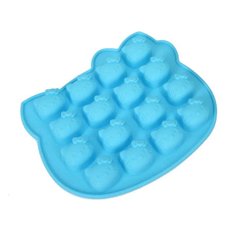 3D Cute KT Cat Silicone Molds Cake Decorating Tools Cupcake Baking Mold Candy Cookie Jelly Ice Cube Chocolate Moulds