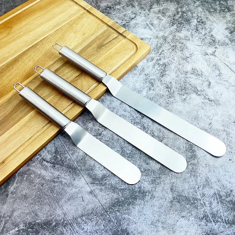 Portable Cream Spatula Cake Butter Accessories Kitchen Gadgets Cake Decorating Tools Stainless Steel  Baking & Pastry Tools