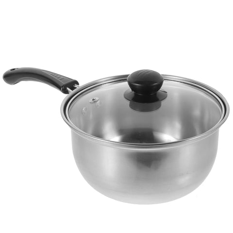 Sauce Pan Stainless Steel with Lid Small Soup Saucepan Cooking Pots Lids