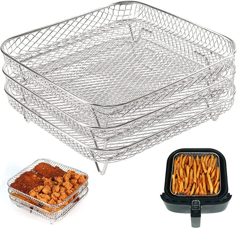 Baking Tray Oil Frying Baking Pan Non-stick Chips Basket Baking Dish Grill Mesh Kitchen Tools