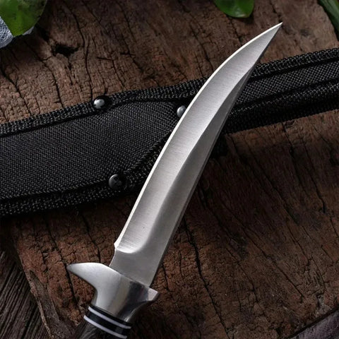 Stainless Steel Sashimi Knife Cleaver Meat Fish Filleting Knife Wood Handle Butcher Kitchen Knife Chef Slicing Cooking Tools