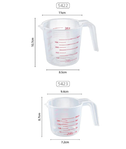 250/500/1000ML Easuring Cup Silicone Measuring Cups and Spoons Plastic Jug Digital Kitchen Scale Baking Tools Timer Accessories