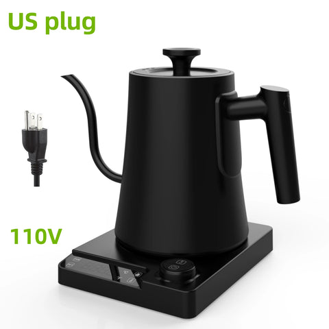 Smart Electric Coffee Kettle 900ml Precise Temperature Control Gooseneck Kettles 110v/220v Coffee Home Barista Accessories