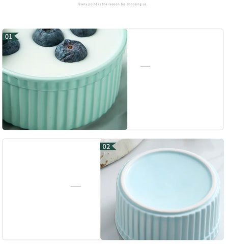 Hot Sale New Small Ceramic Cooking Pots with Lid Home Used Steamed Egg Stew Soup Pot Cheap Oven Hotpot Casserole Thermal Cooker