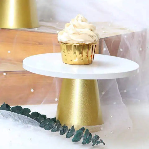 Cup Cake Stand Metal Dessert Table High Cake Tray Christmas Wedding Birthday Party Macaron Baptism Babyshower