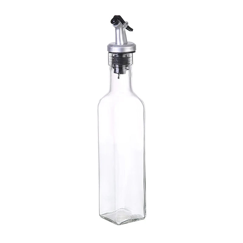 150ML/250ML/500ML Oil Pot Plastic Leak-proof Kitchen Seasoning Soy Sauce Vinegar Bottle Transparent Olive Oil Bottle