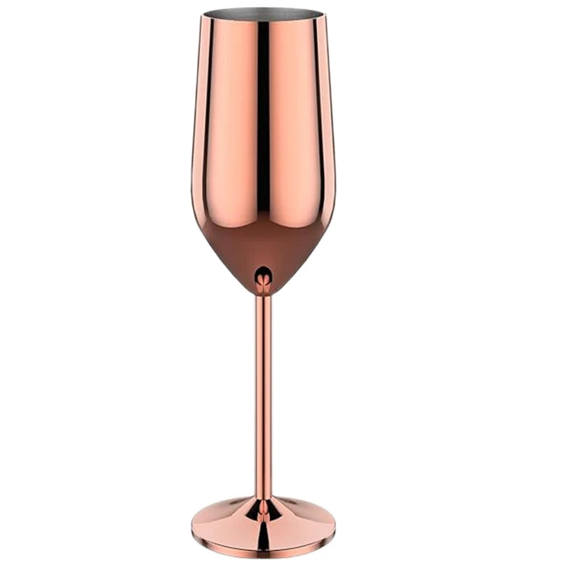 Stainless steel wine glasses unbreakable metal cocktail glasses 220ml for drinking cocktails and wine in the bar and at bar Cup