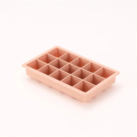 15 Grid Silicone Ice Cube Mold Big Square Ice Cube Tray Mold Ice Cube Maker Non-toxic Durable Bar Pub Wine Ice Blocks Maker