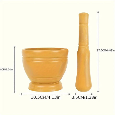 Kitchen Garlic Mortar, Pounding Chili Bowl, Mortar And Pestle Set For Garlic Peper, Garlic Crusher, Household Chili Grinder