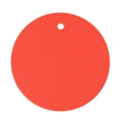 10pcs Silicone Trivet Mats Heat Resistant Pot Holders Hot Dish Pads